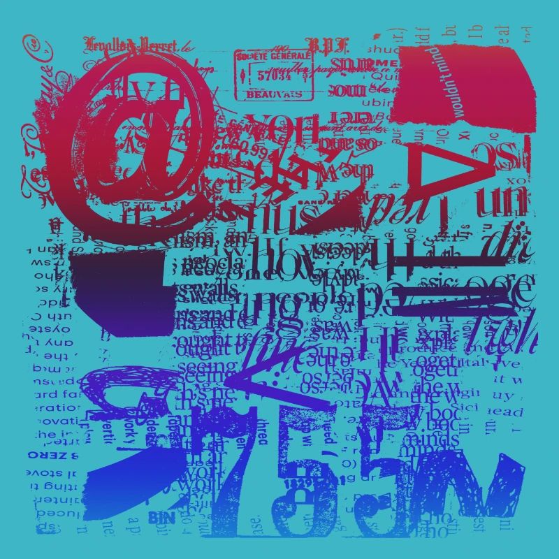 Newspaper Clips Scrapbook Magazines Alphabet Code