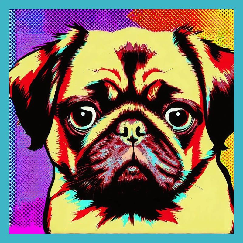 Mops Pop Art