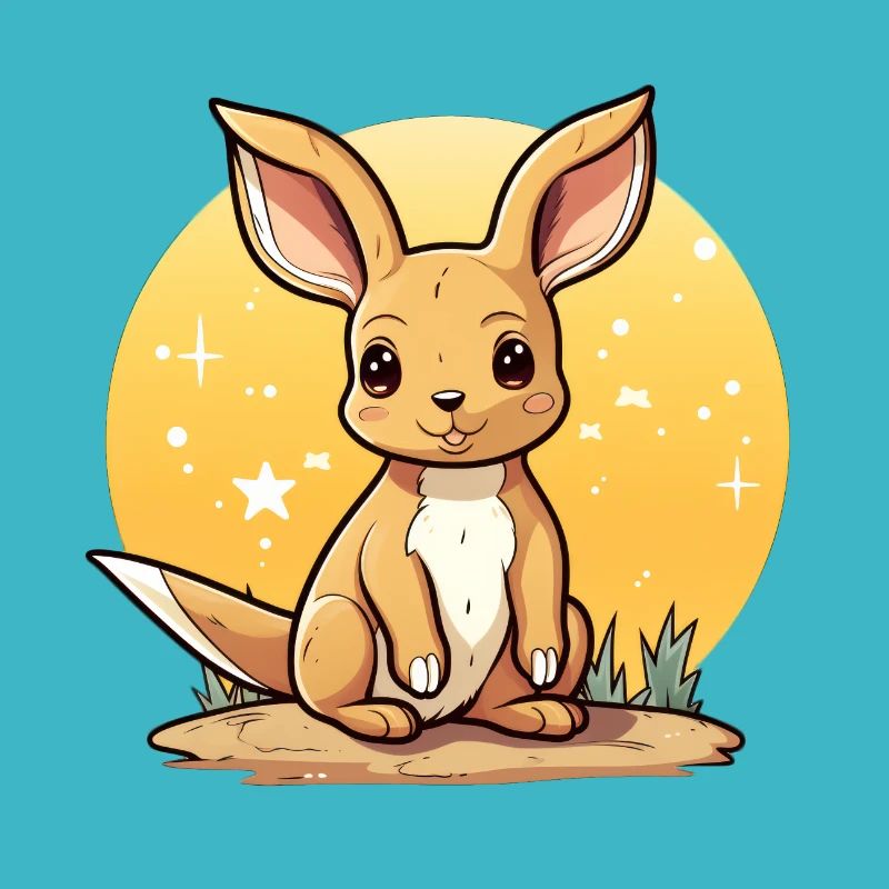 Känguru Kawaii