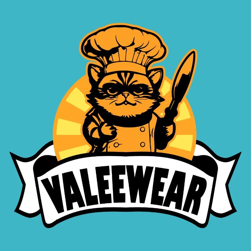 "Valeewear" - professional chef cat