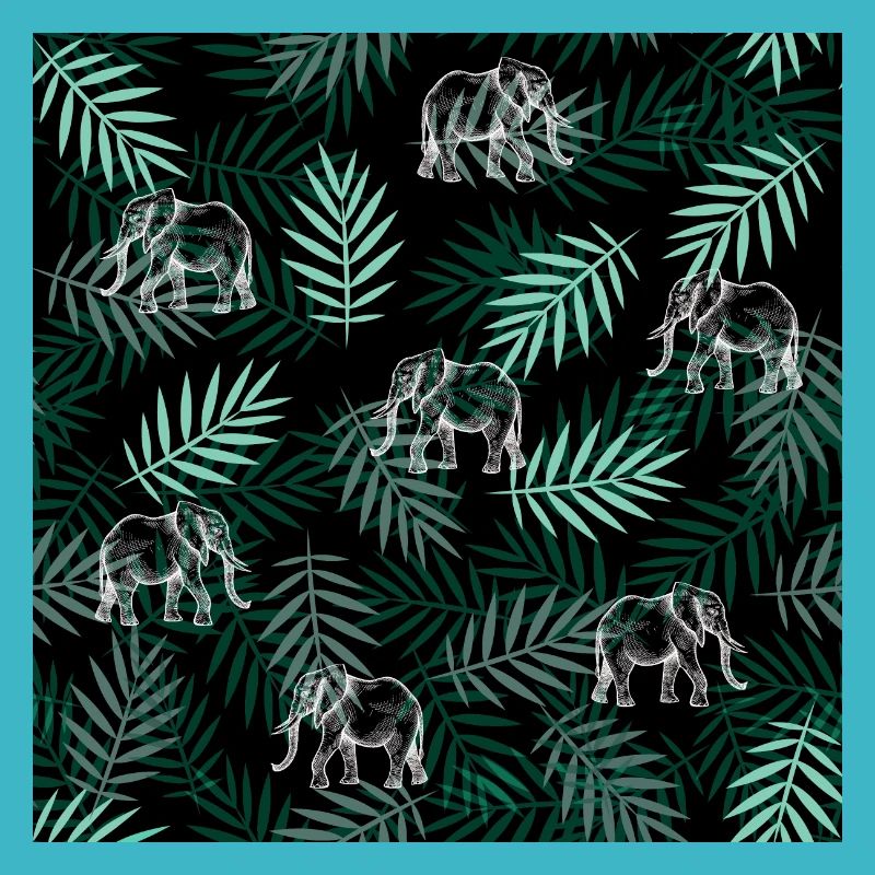 Elefanten-Muster Elephant Pattern