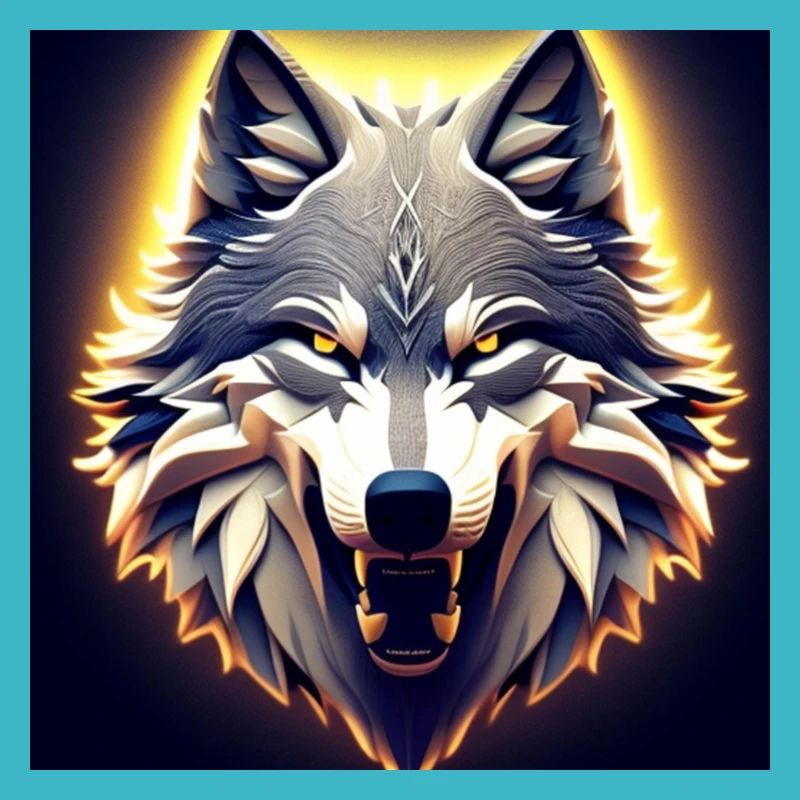 Tête de loup