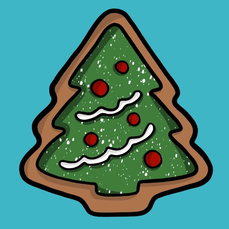 Weihnachtsbaum Plätzchen
