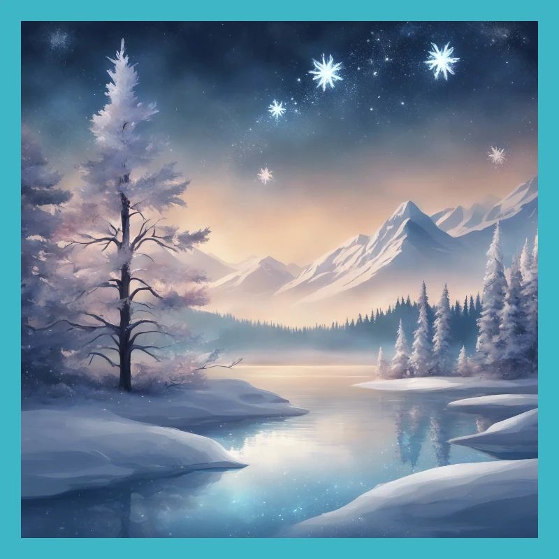 Winterlandschaft Fantasy