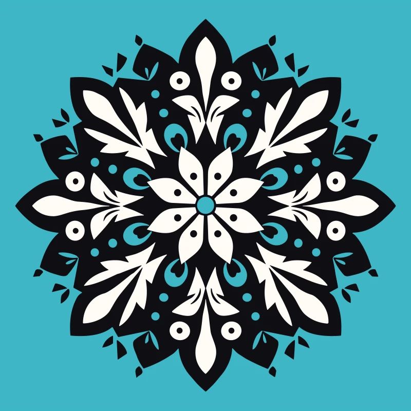 Snowflake pattern