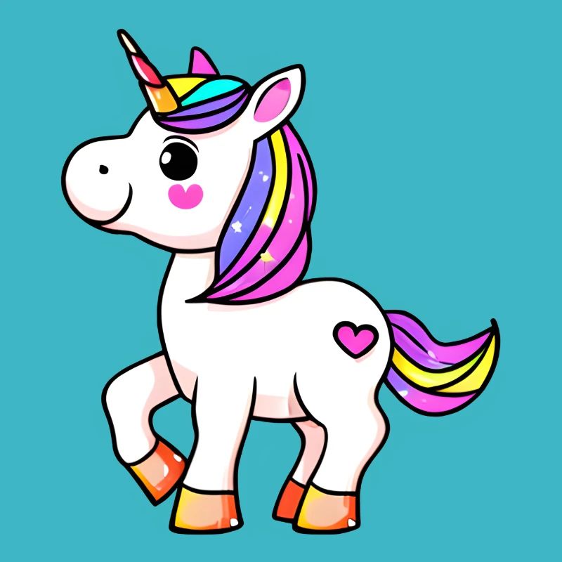 Einhorn Fabeltier Mädchen Einhörner