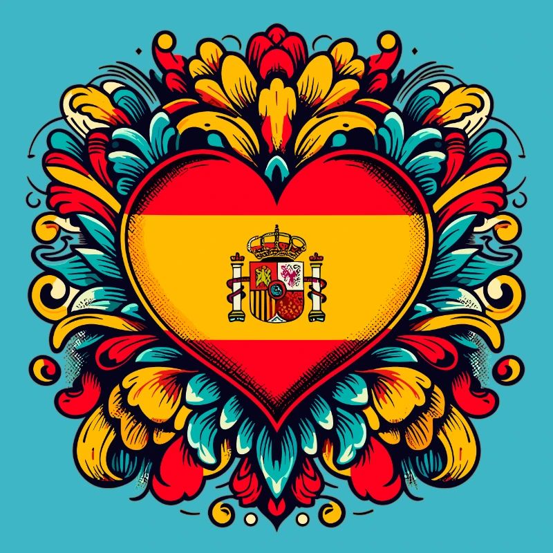 Spanisches Herz
