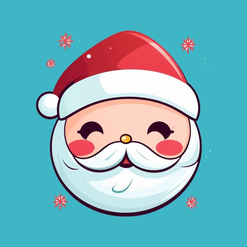 Weihnachtsmann-Kopf