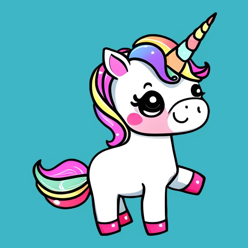 Einhorn Fabeltier Mädchen Einhörner