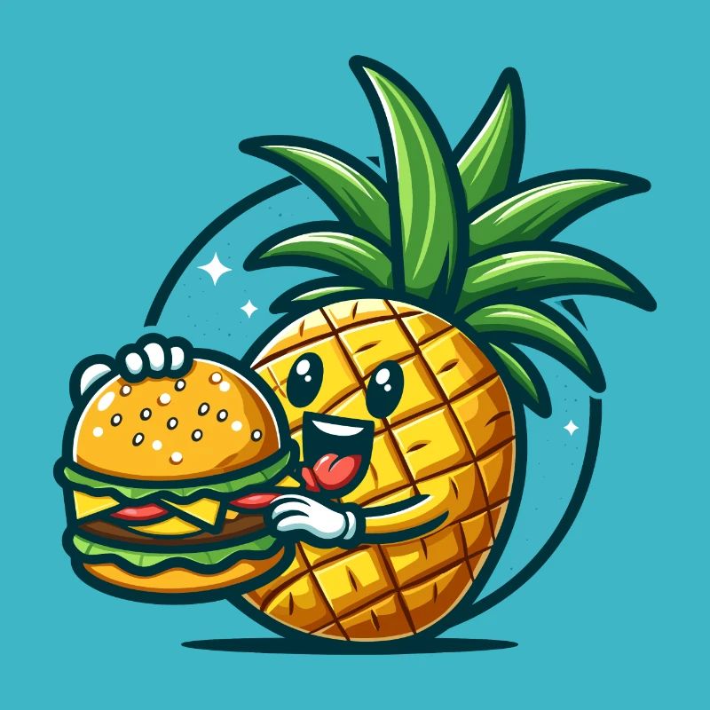 Ananas-Burger