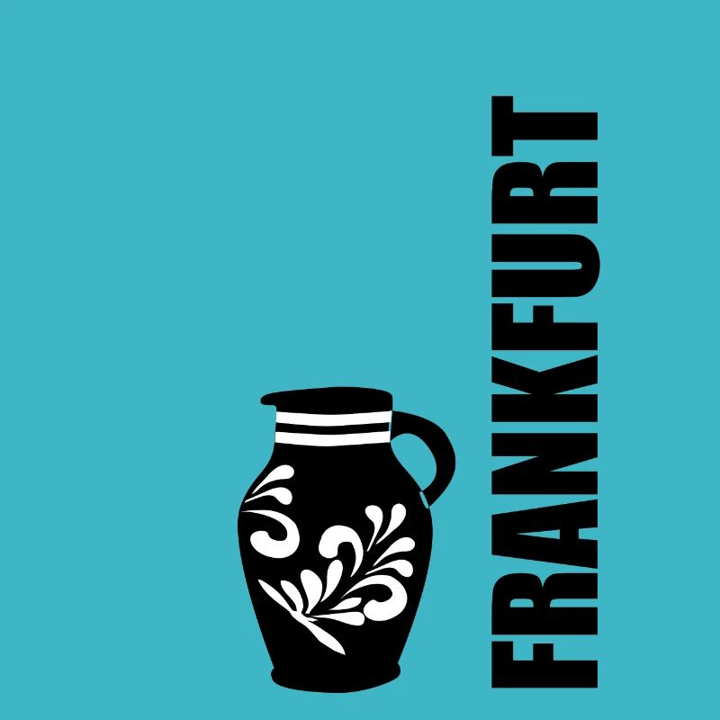 Francfort-sur-le-Main Bembel-Design #FFM #EiGude