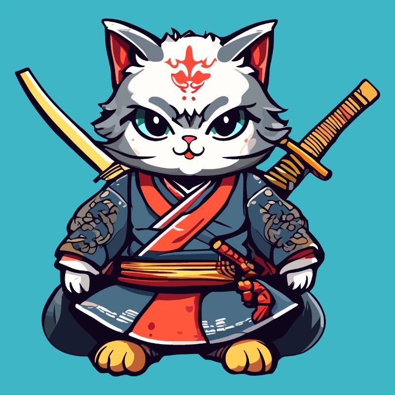 Samurai-Katze #40