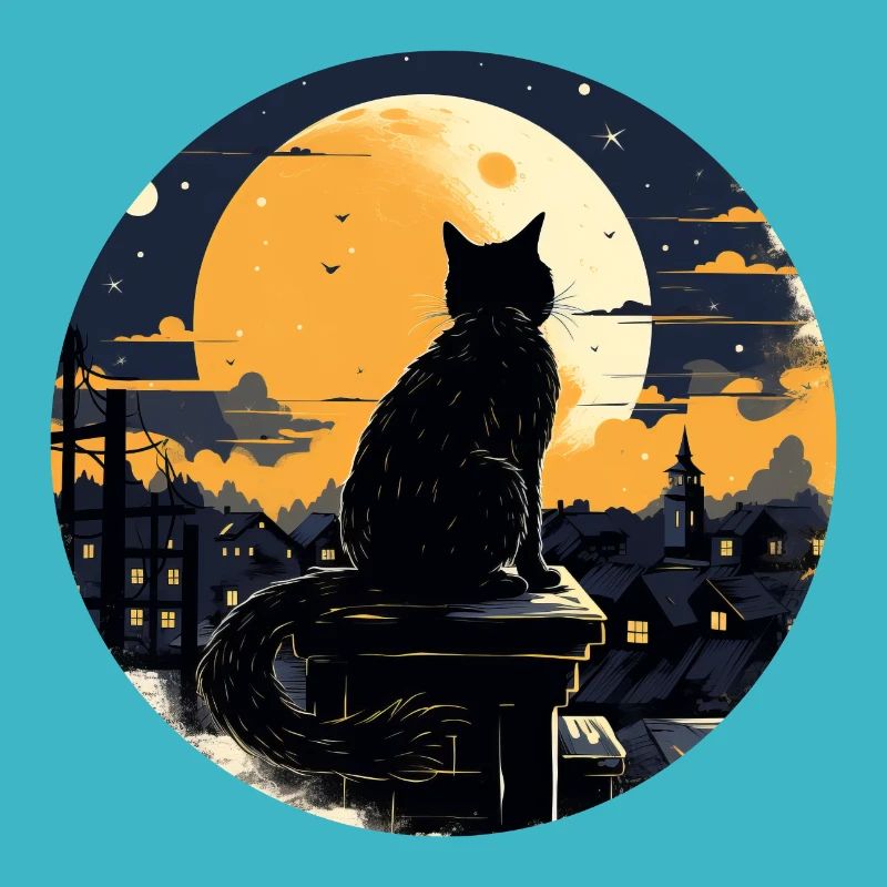 Midnight cat