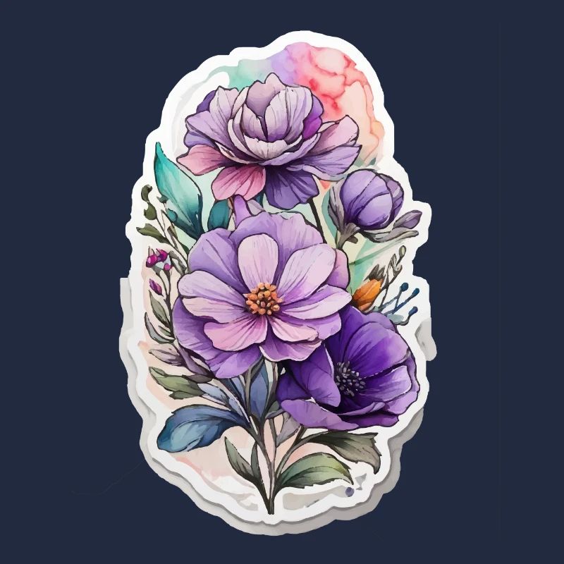 Blaue Wildblume