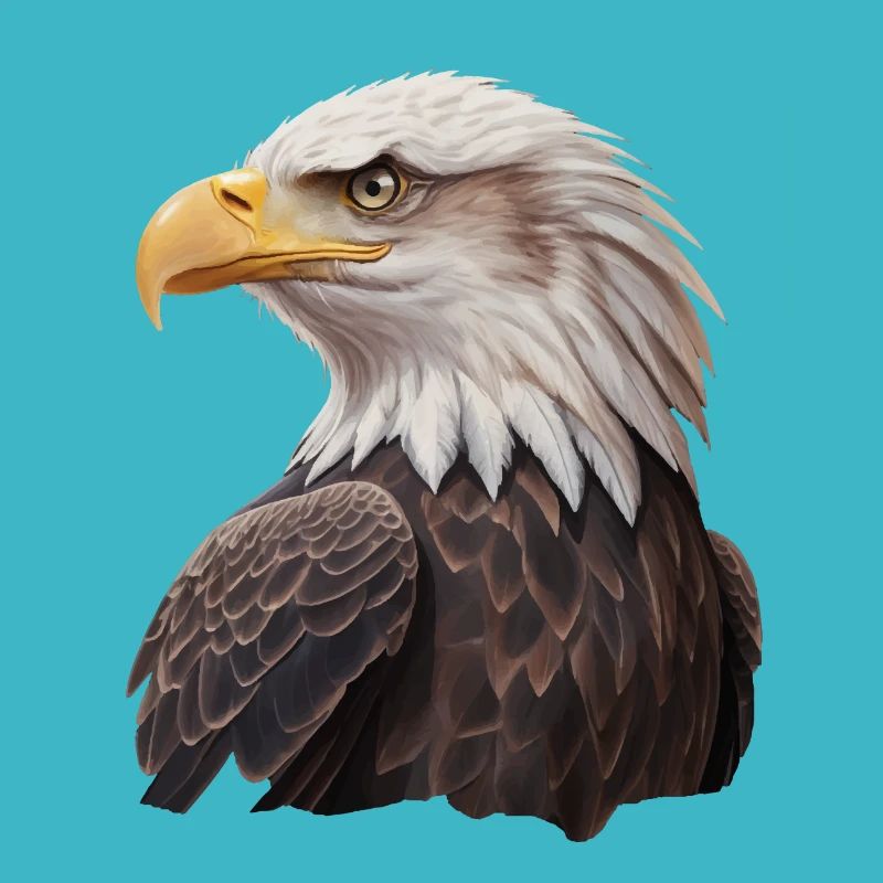Beautiful bald eagle