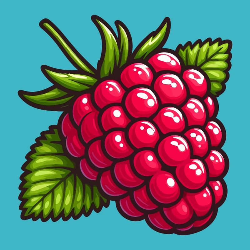 Large Leafy Raspberry