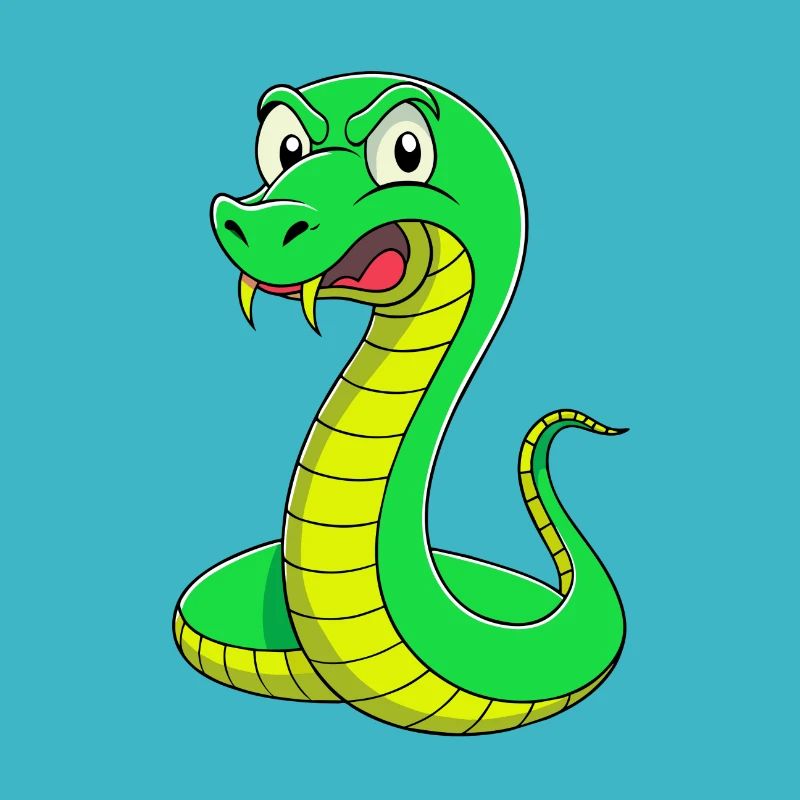 Disgusted Serpent: A Snaky Expression