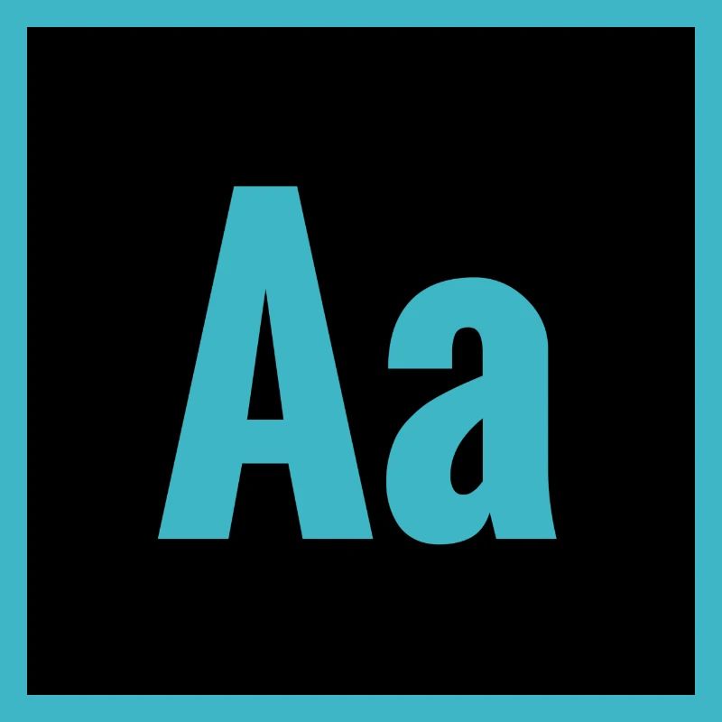Letter A Square