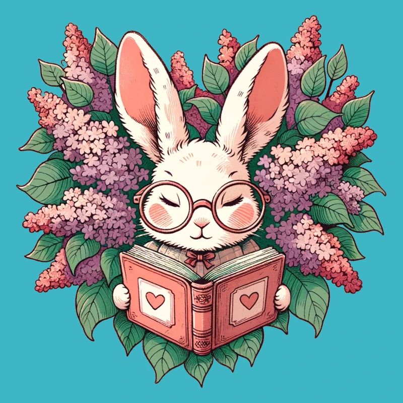 Lapin de lecture