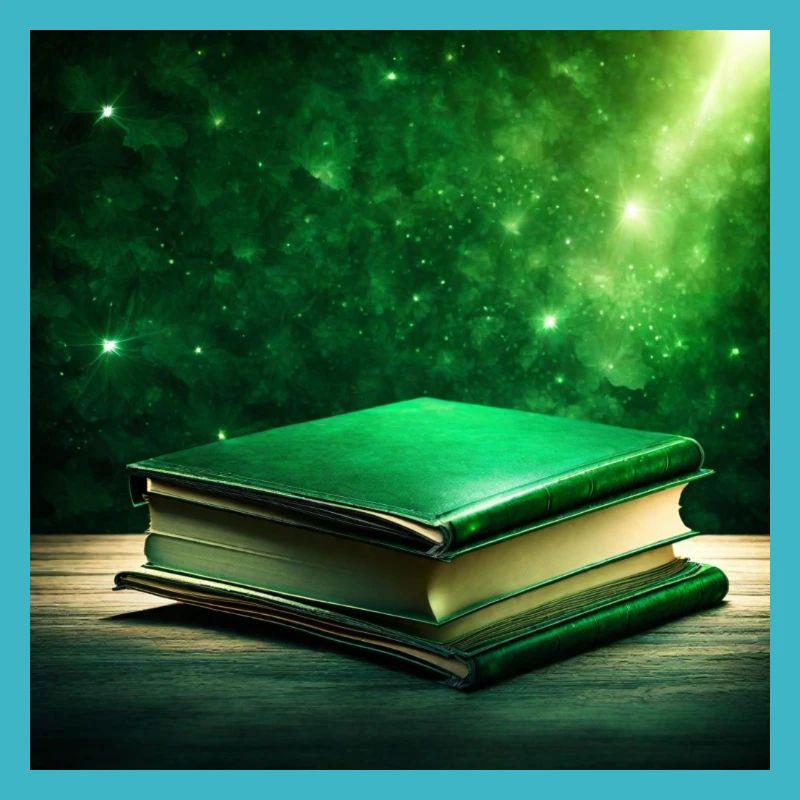 Luminated Emerald Book