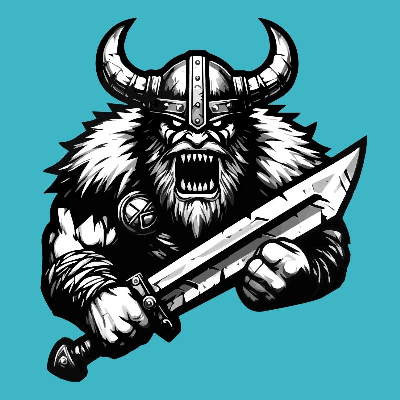 Mächtiger Wikingerkrieger Version 3