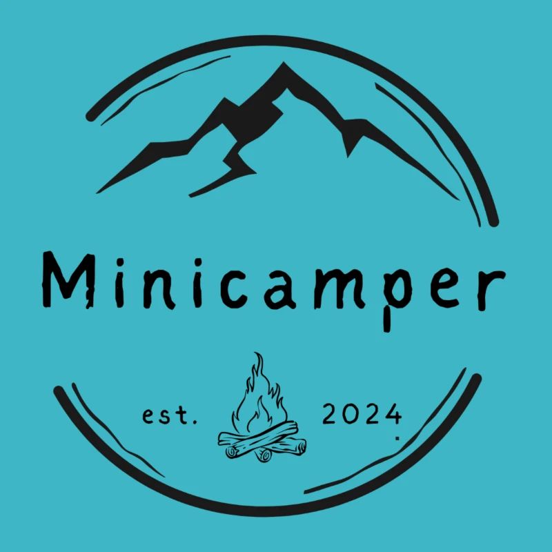 Minicamper est. 2024 schwarz