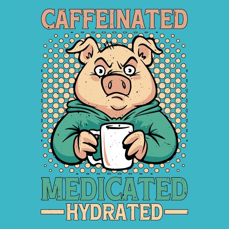 Caffeinated Medicated Hydrated