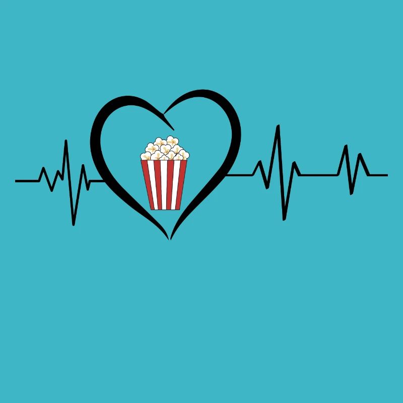 Popcorn-Herzschlag