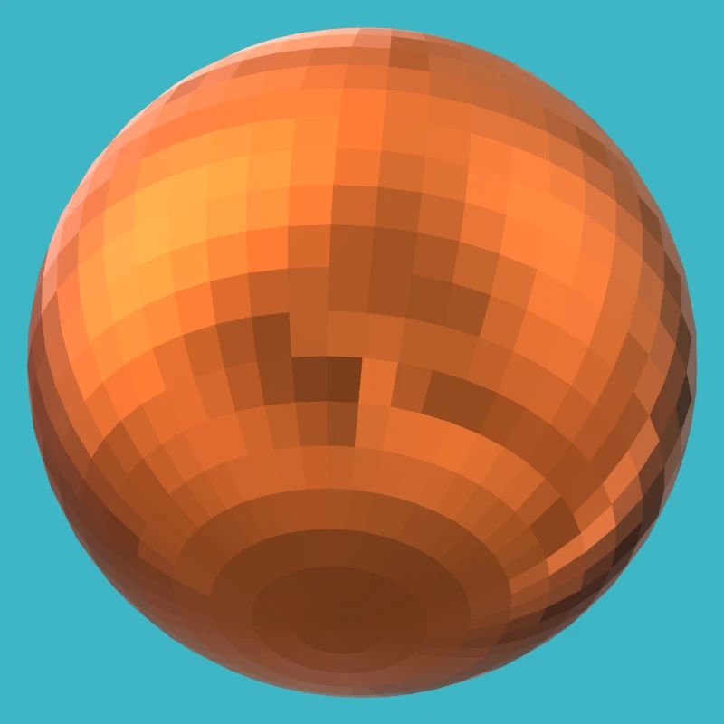 Sphère orange