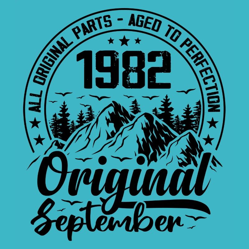 1982 September Original 42 Jahre Geburtstagsgeschenk