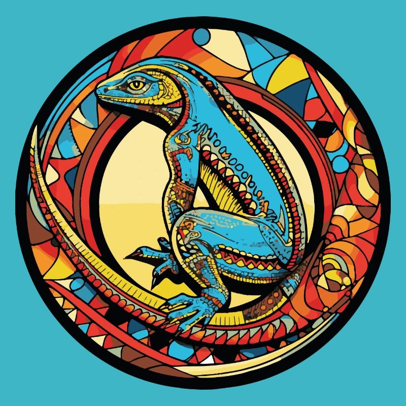 Bande dessinée Lézard