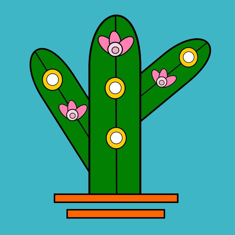 Cactus éclatant