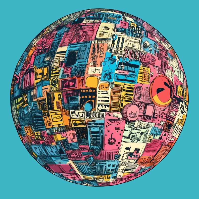 Sphère rétro-future : vision Technicolor !