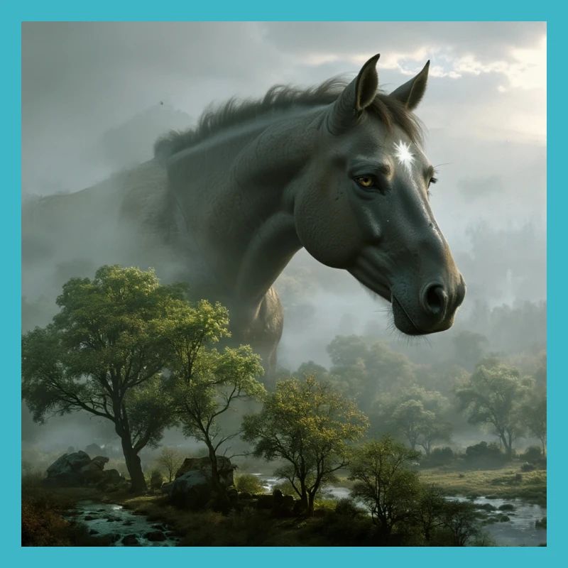 Pferd Star