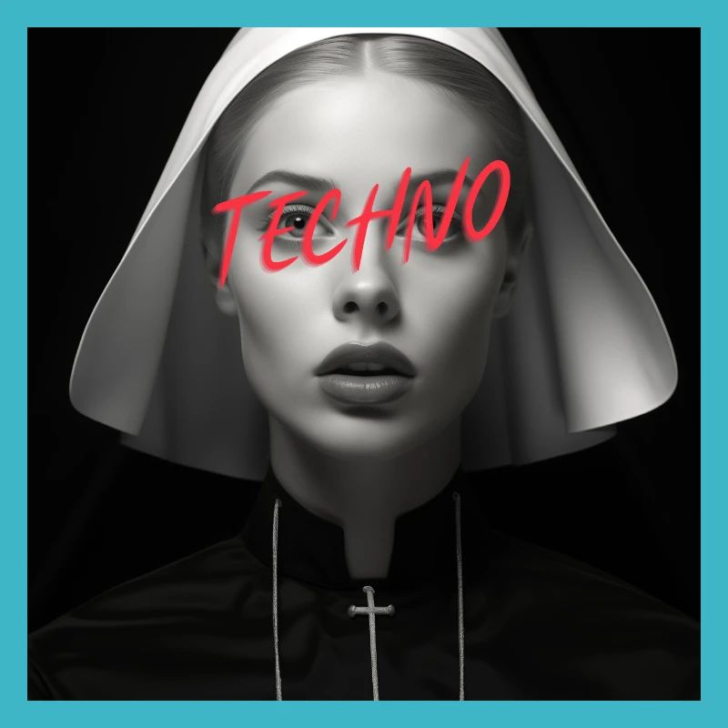 Techno Nun - Rave Design