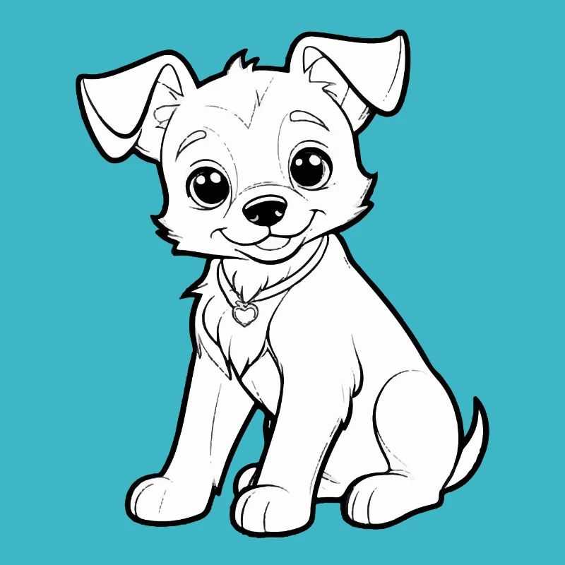 Hund Comic Lustieg