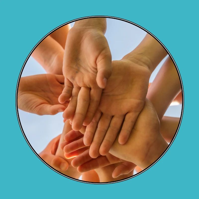 Children's hands