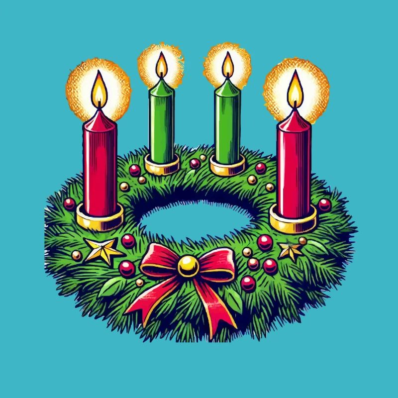Advent wreath