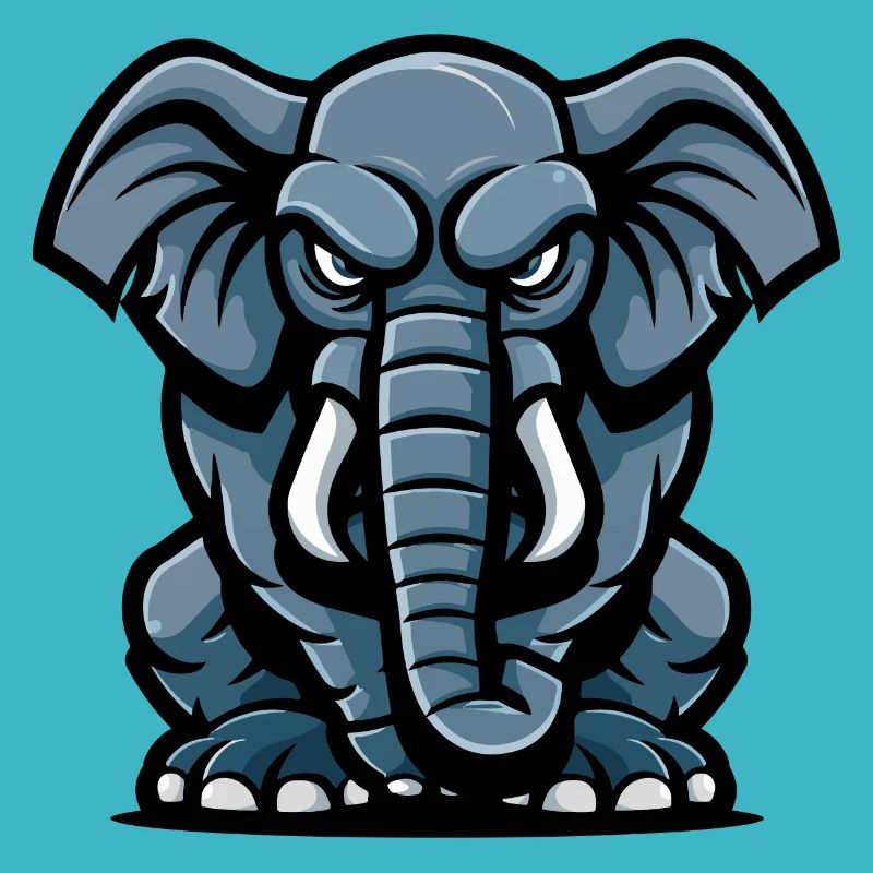 Bande dessinée éléphant