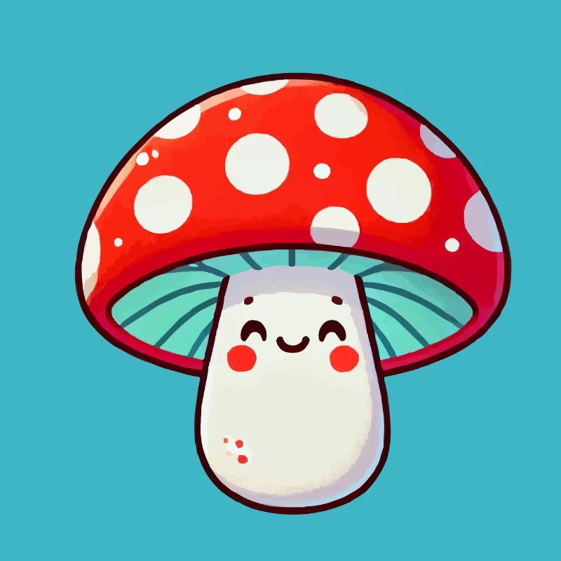 mushroom comic cartoon
