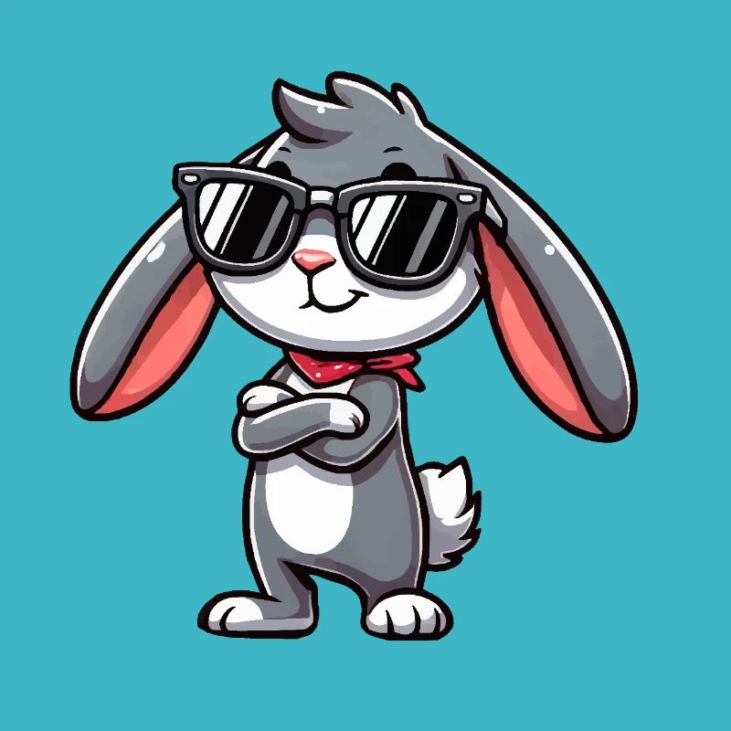 Bunny Comic Sunglasses