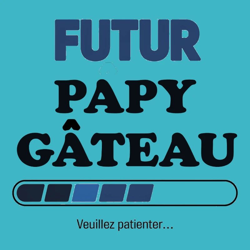 futur papy gâteau