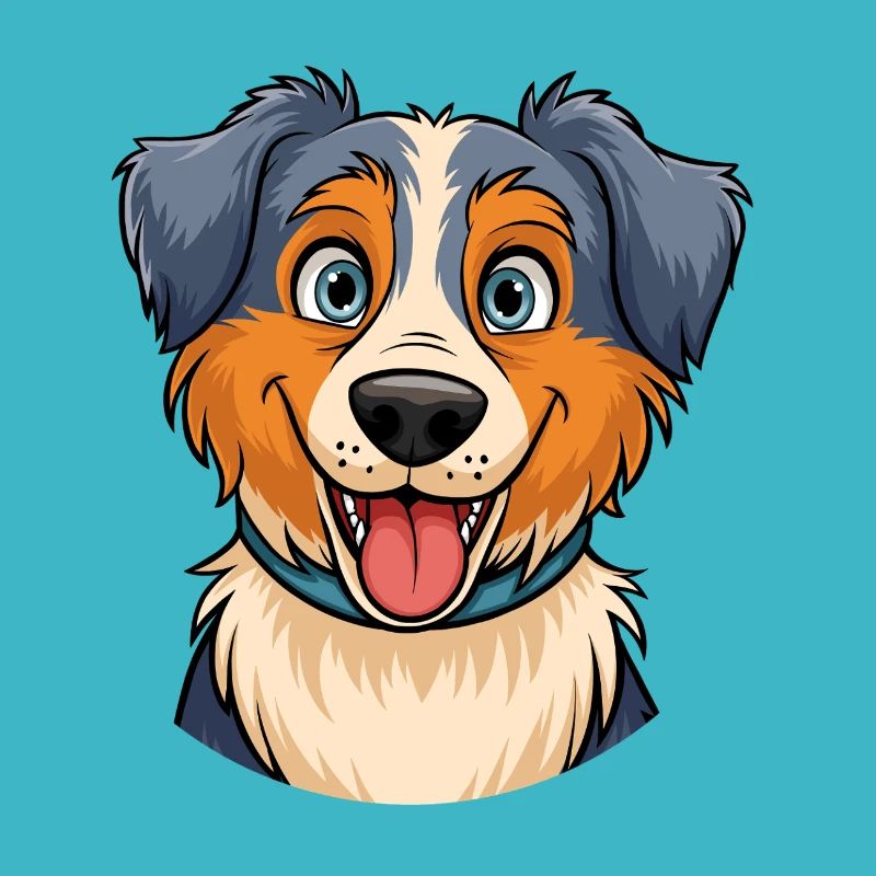 Australian Shepherd Portrait