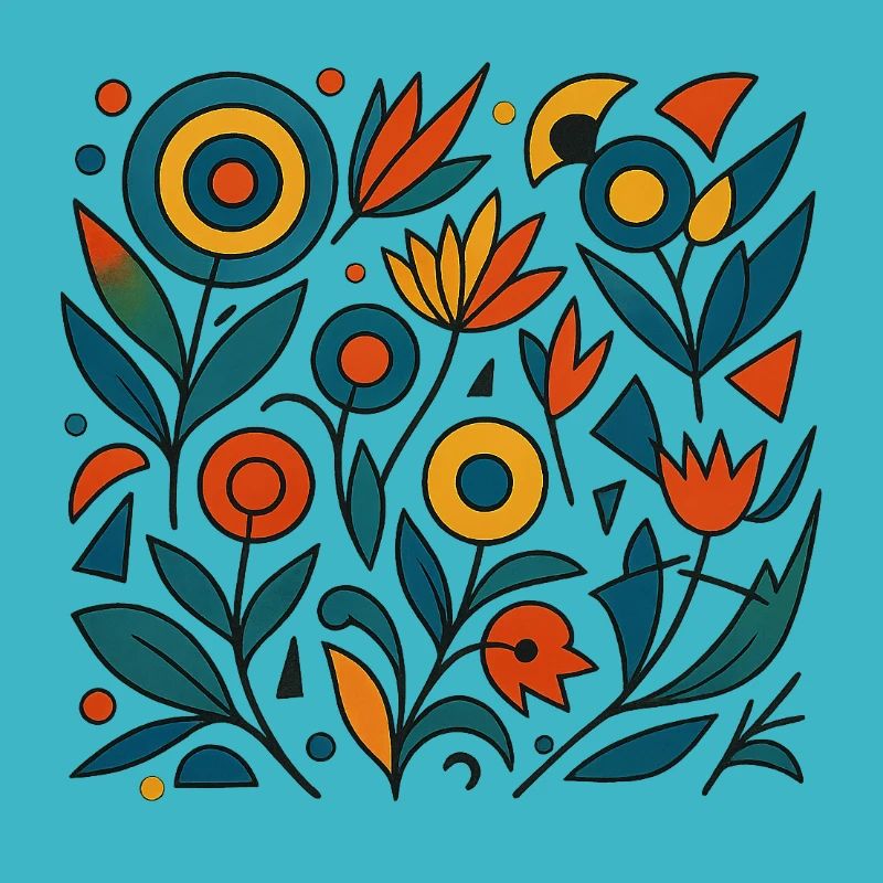 Blumen abstrakt