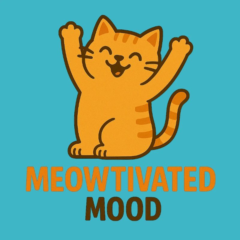 Meowtivated Mood – Energized Cat Vibes