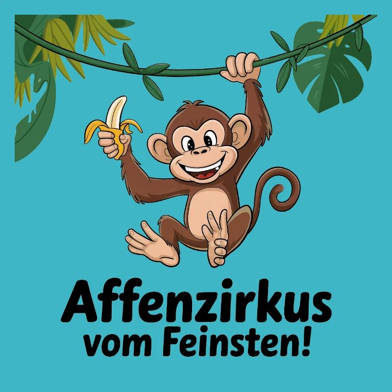 Monkey circus at its best – Funny Monkey