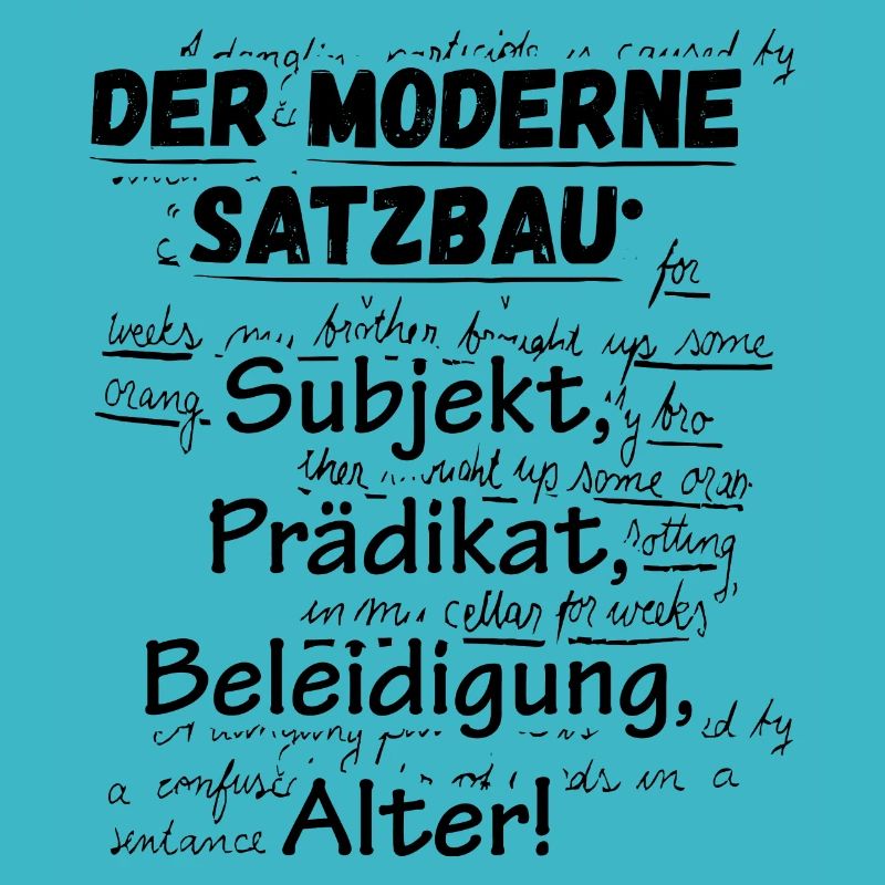 Der Moderne Satzbau (dunkel)