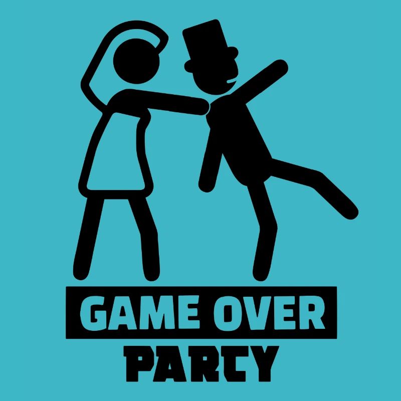 Game Over Bachelor Party Mariage Douche Mariage
