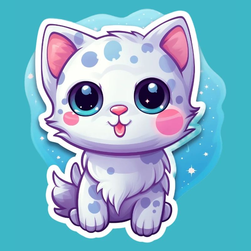 "Space Kitty: Floatastic & Adorable!"