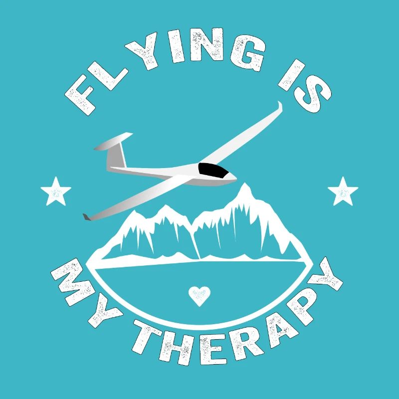 Flying is my therapy - Gift Pilot